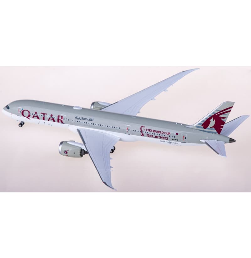 NG Models Qatar Boeing 787-9 Dreamliner A7-BHE 1:400 Aircraft Pre-built  Airliner Model Display
