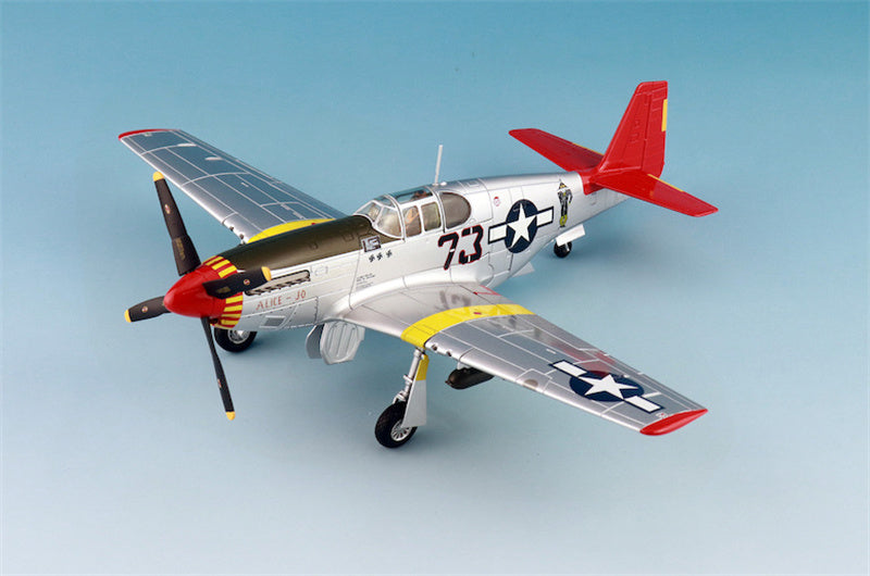 HOBBY MASTER P51C Mustang USAAF Alice-Jo flown by Pilot Capt. Wendell Pruitt 302nd FS Ramitelli Italy 1944 0.075 Aircraft Pre-built Model