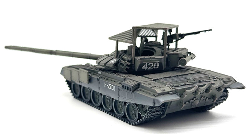 ARTISAN Russian T-72B3 main battle tank anti drone roof 1:72 Tank Pre-built Model