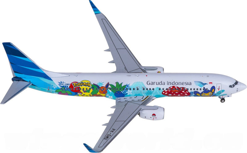 NG Models 1:400 Garuda Indonesia Boeing 737-800 PK-GMU Model