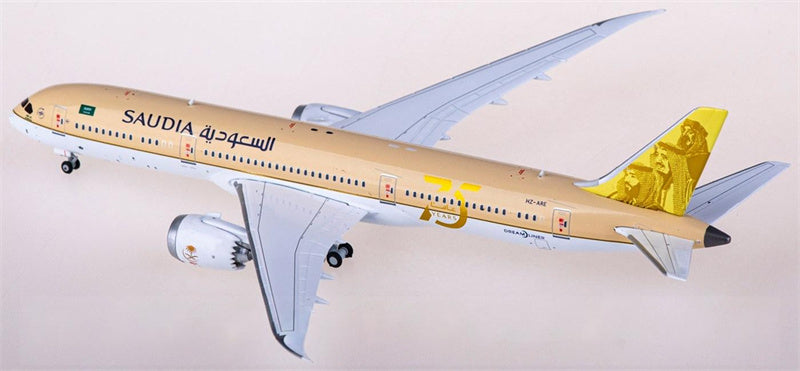 JC Wings Saudia Boeing 787-9 HZ-ARE 75 Years 1:400 Diecast Model view 2