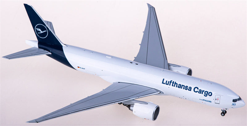 NG Models Lufthansa Cargo Boeing 777F D-ALFF 1:400 Diecast Model view 1