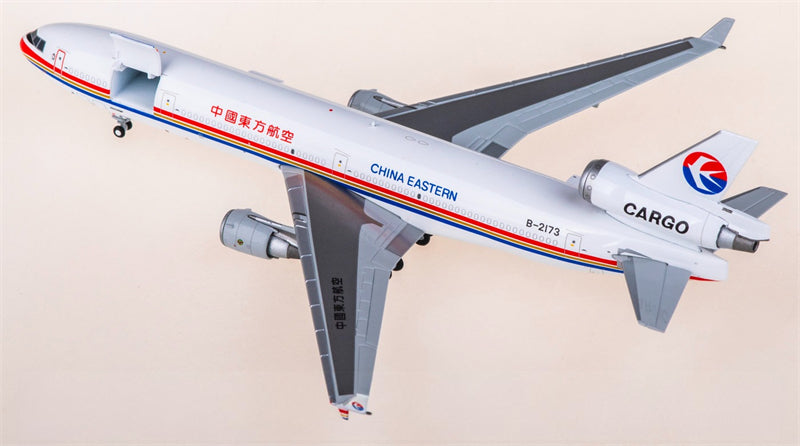 HX Models 1:400 China Eastern Cargo Airlines McDonnell Douglas MD-11F B-2173 Interactive Series Model