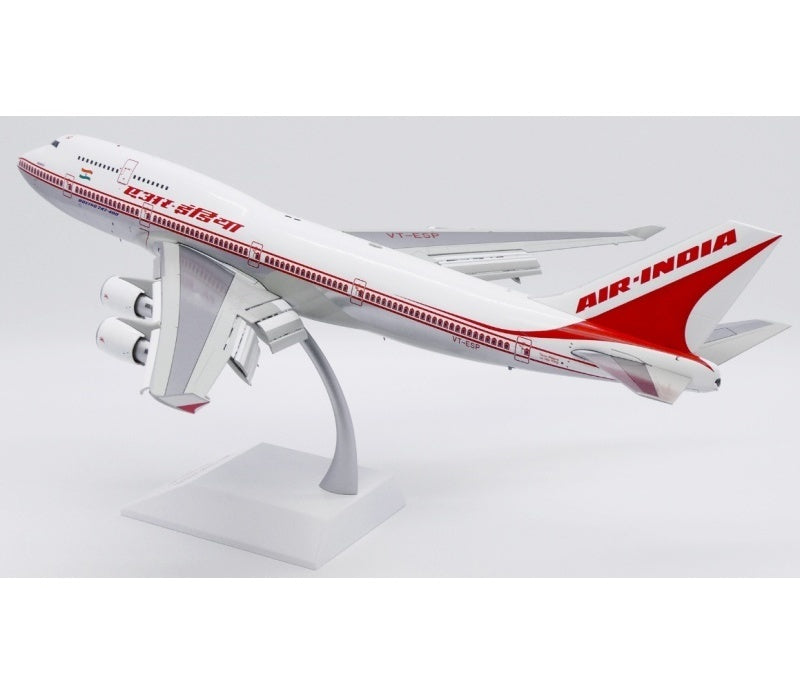 JC Wings 1:200 Air India B747-400 VT-ESP Flaps down DIECAST Model