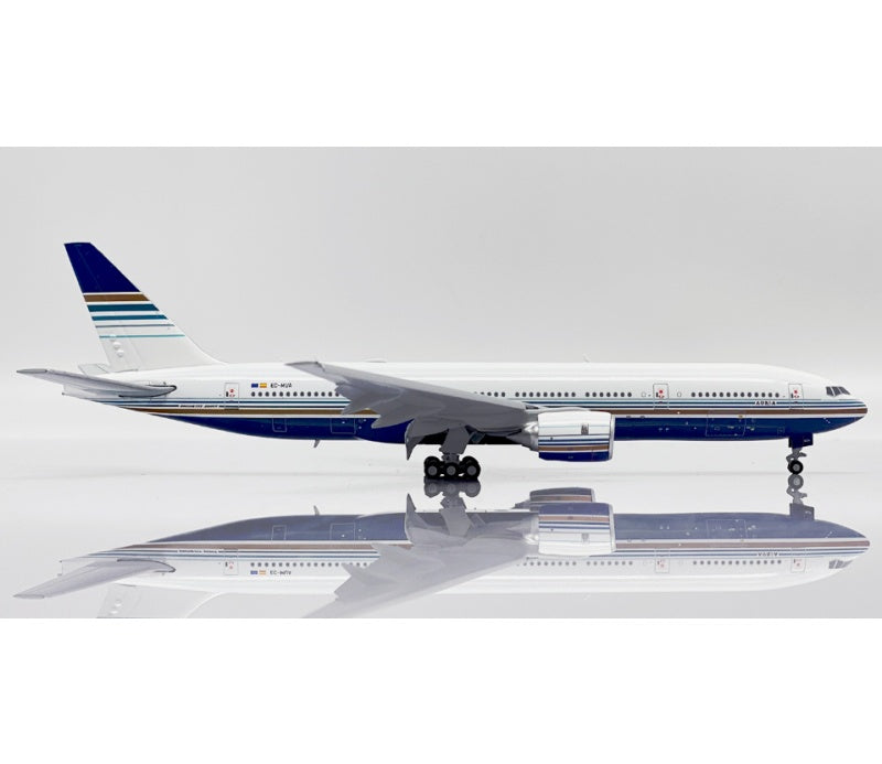 JC Wings 1:400 Privilege Style B777-200ER EC-MUA Flaps down DIECAST Model