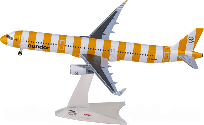 Herpa Condor Airbus A321 D-AIAD 1:200 ABS Model view 1