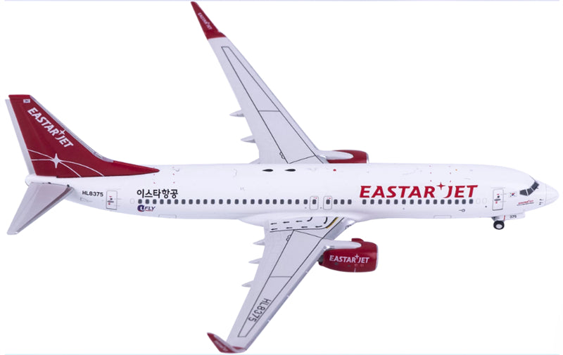 AeroPolaris 1:400 Eastar Jet B737-800 HL8375 DIECAST Model
