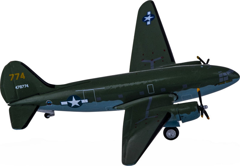 AeroClassics USAF Curtiss C-46 478774 1:400 Diecast Model view 4