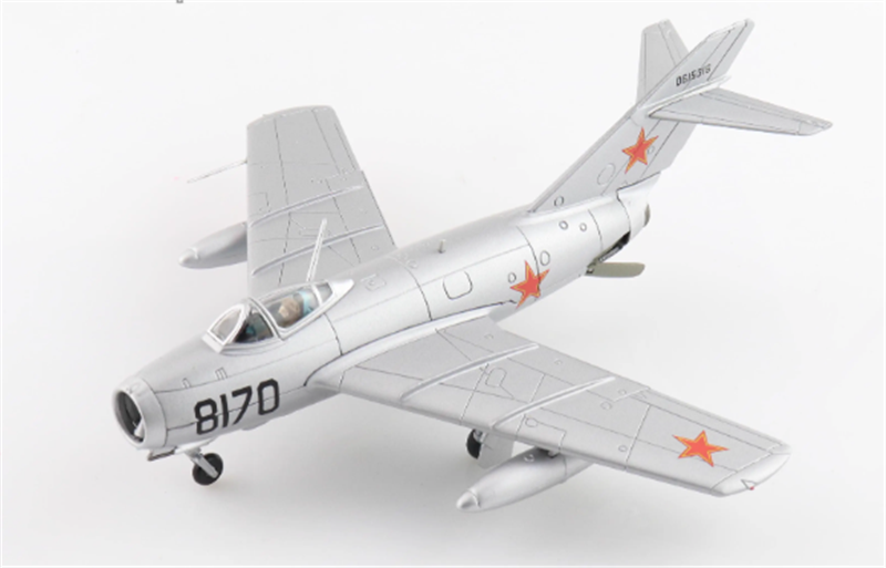 Hobby Master Mikoyan-Gurevich MiG-15 Fagot Soviet Air Force Black 8170 USSR 1950s 1/72 Aircraft Pre-built Model