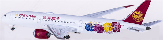 Herpa Juneyao Air for Boeing 787-9 Dreamliner B-1115 1:500 Airplane Pre-built  Airliner Model Display