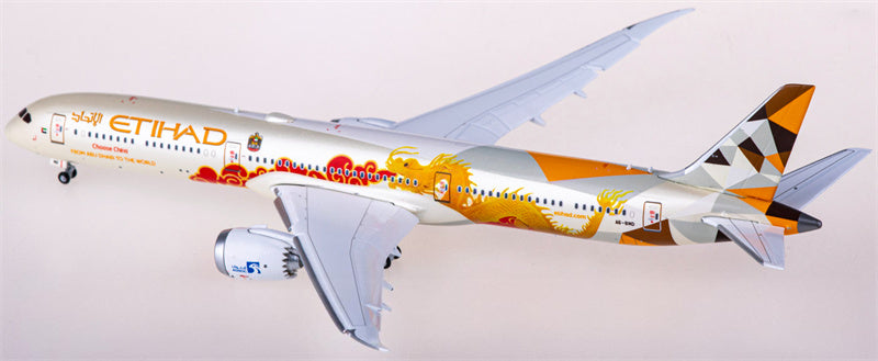 JC Wings Etihad Airways Boeing 787-10 Dreamliner A6-BMD Flaps Down 1:400 Diecast Model view 4