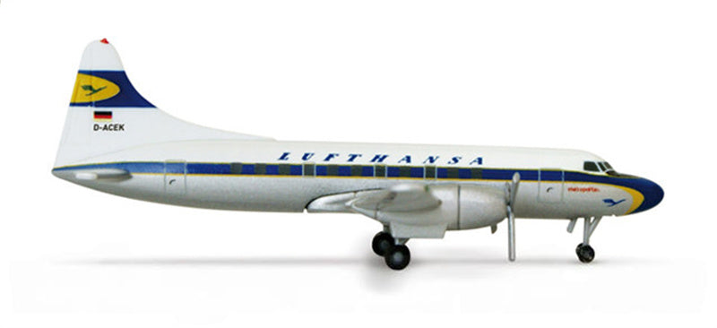 Herpa Lufthansa Convair 440 D-ACEK 1:500 Diecast Model view 2
