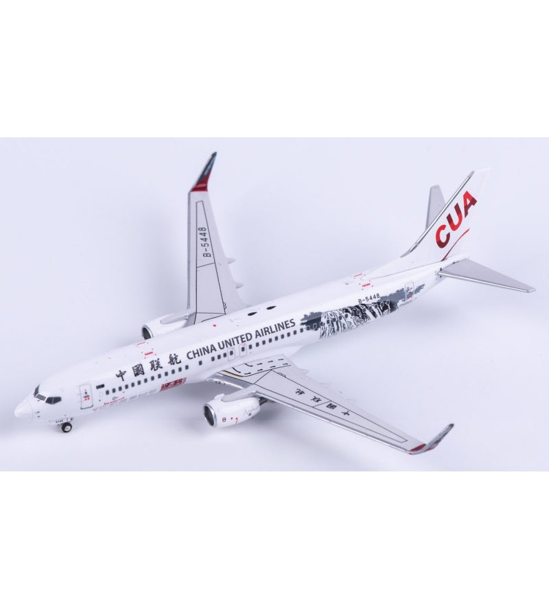 HYJLwings 1:400 China United Airlines Boeing 737-800 B-5448  DIECAST Model