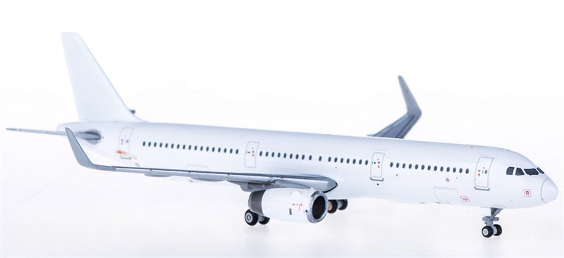 JC Wings 1:400 Airbus A321 Blank Diecast Model view 1