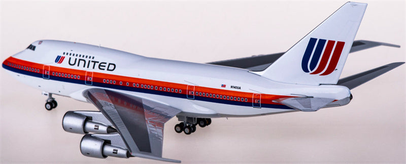 NG Models United Airlines Boeing 747SP N140UA 1:400 Diecast Model view 3