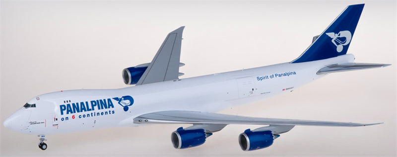 JC Wings Panalpina Boeing 747-8F N850GT Cargo 1:200 Diecast Model view 2