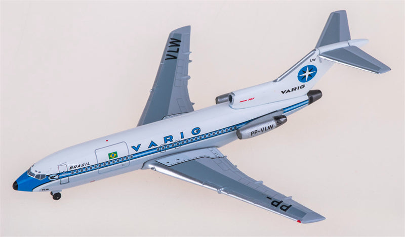 AeroClassics VARIG Boeing 727-100 PP-VLW 1:400 Diecast Model view 1