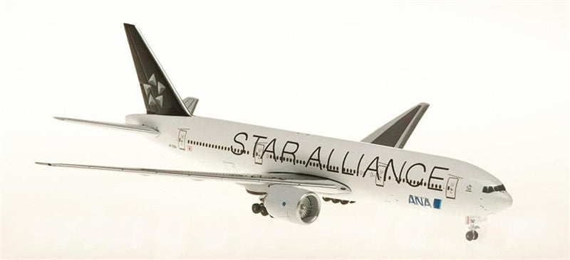 AeroClassics ANA Boeing 777-200 JA712A Star Alliance 1:500 Diecast Model view 3