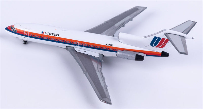 Geminijets 1:400 United Airlines Boeing 727-100 N7001U  Diecast Model