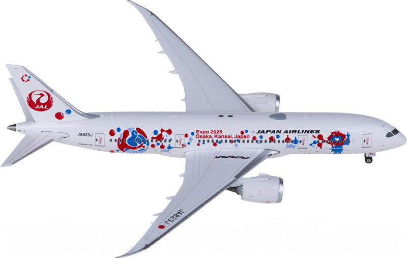 Phoenix Japan Airlines Boeing 787-8 JA823J 1:400 Diecast Model view 3