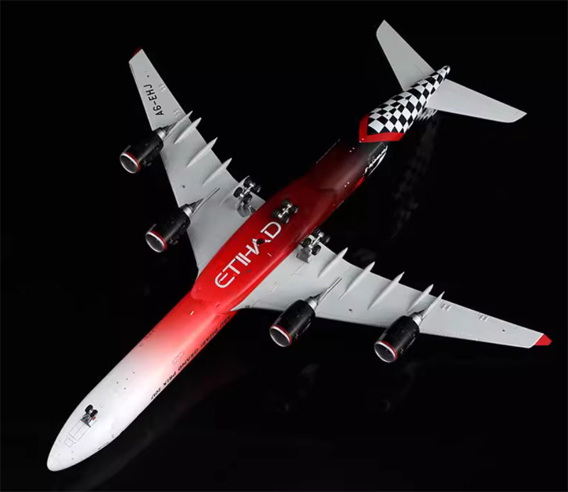 SQ Wings Etihad Airways Airbus A340-600 A6-EHJ 2017 1:200 Aircraft Model