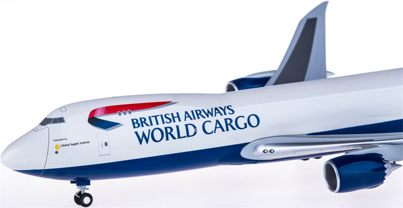 Hogan British Airways World Cargo Boeing 747-8F 1:200 ABS Model view 4