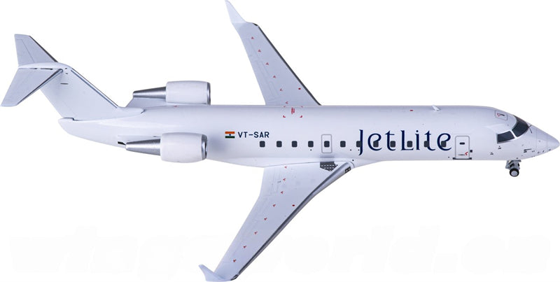 NG Models JetLite for Bombardier CRJ200ER VT-SAR 1:200 Airplane Pre-built Airliner Model Display