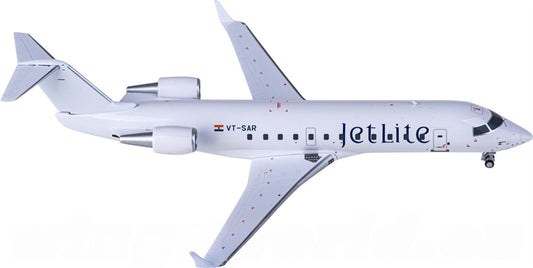NG Models JetLite Bombardier CRJ200ER VT-SAR 1:200 Diecast Model view 1
