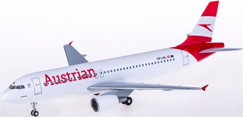 Hogan Austrian Airlines Airbus A320 OE-LBL 1:200 ABS Model view 1