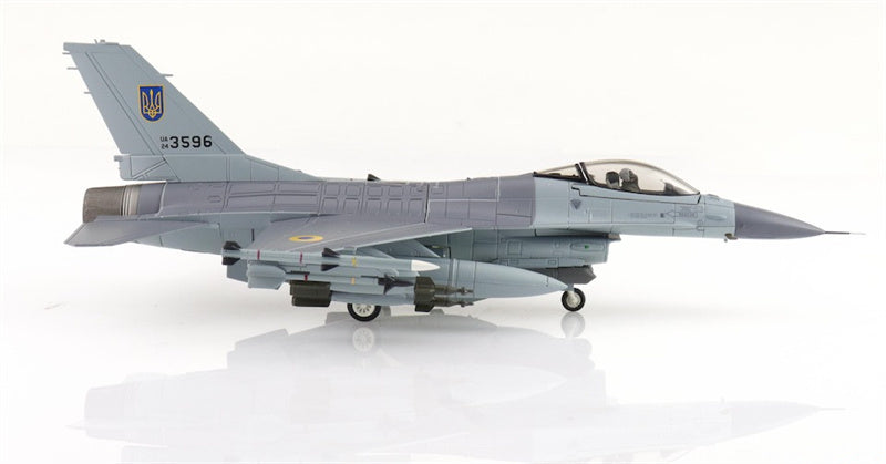 HOBBY MASTER F16AM Ukrainian Air Force UA24-3596 Ukraine August 2024 (with PIDS+ systems) 1:72 Aircraft Pre-built Model