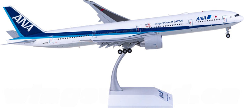 JC Wings ANA Boeing 777-300ER JA777A Flaps Down 1:200 Diecast Model view 2