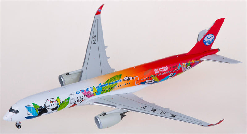 NG Models Sichuan Airlines for airbus A350-900 B-32G6 1:400 Airplane Pre-built  Airliner Model Display