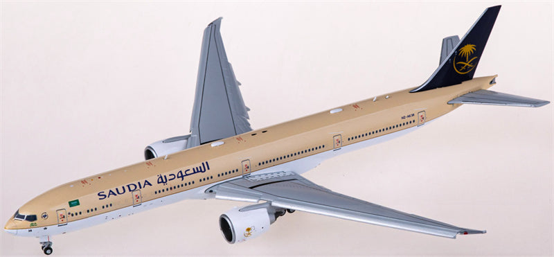 JC Wings Saudia Boeing 777-300ER HZ-AK38 Flaps Down 1:400 Diecast Model view 2