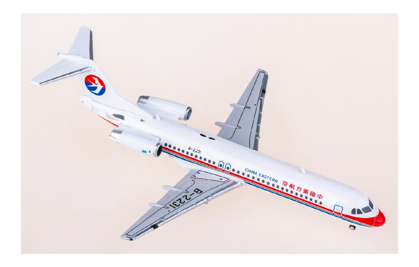 Undefined Collectibles 1:400 China Eastern Airlines Fokker 100 B-2231  DIECAST Model