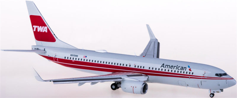 Geminijets American Airlines Boeing 737-800 N915NN TWA Flaps Down 1:200 Diecast Model view 2