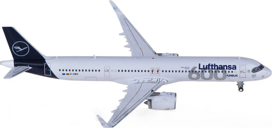 Geminijets Lufthansa for Airbus A321neo D-AIEQ 1:400 Airplane Pre-built Airliner Model Display