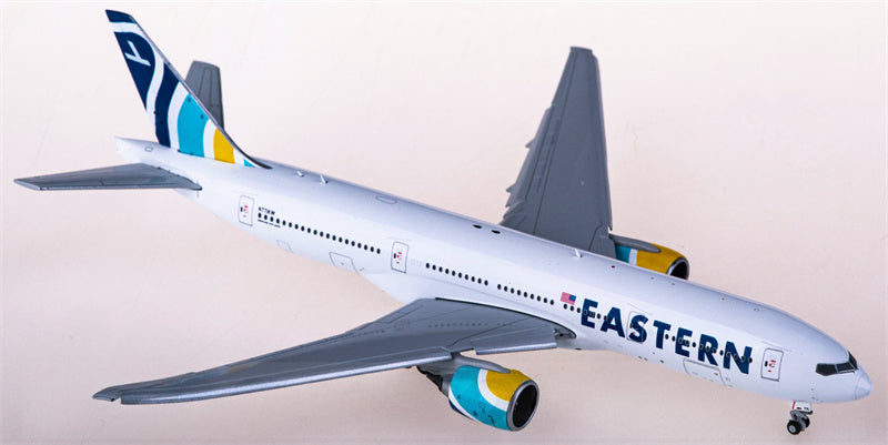 Geminijets Eastern Air Lines Boeing 777-200ER N771KW Flaps Down 1:400 Diecast Model view 1