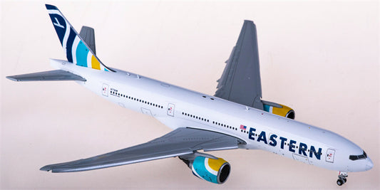 Geminijets Eastern Air Lines Boeing 777-200ER N771KW Flaps Down 1:400 Diecast Model view 1