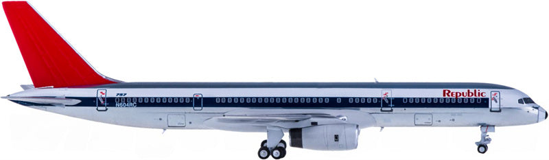 NG Models Republic Airline Boeing 757-200 N604RC 1:400 Diecast Model view 2