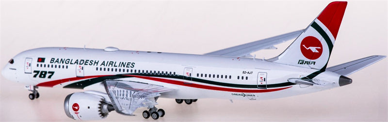 JC Wings Biman Boeing 787-8 Dreamliner S2-AJT 1:400 Diecast Model view 3