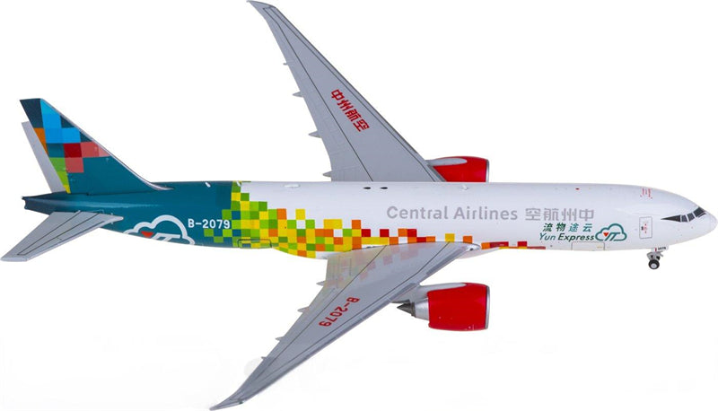 JC Wings 1:400 Central Airlines Boeing 777-200F B-2079 Interactive Model