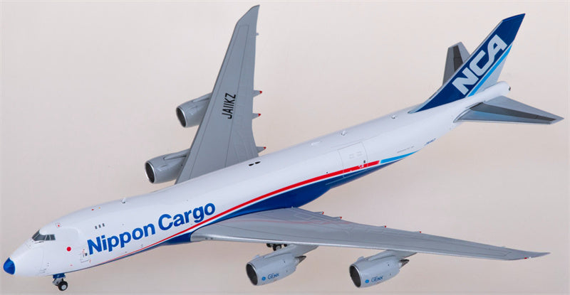 JC Wings Nippon Cargo Airlines Boeing 747-8F JA11KZ 1:400 Diecast Model view 3