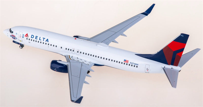 NG Models Delta Airlines for Boeing 737-800 N3746H 1:200 Airplane Pre-built  Airliner Model Display