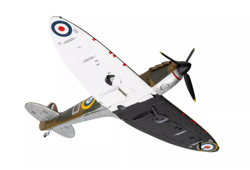 CORGI Supermarine Spitfire MkI - RAF No.222 Sqn - Flt Lt Douglas Bader (Battle of Britain 85) 1:72 Airplane Pre-built Model