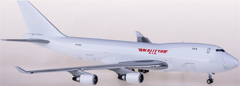 Phoenix Kalitta Air for Boeing 747-400 N712CK 1:400 Airplane Pre-built  Airliner Model Display