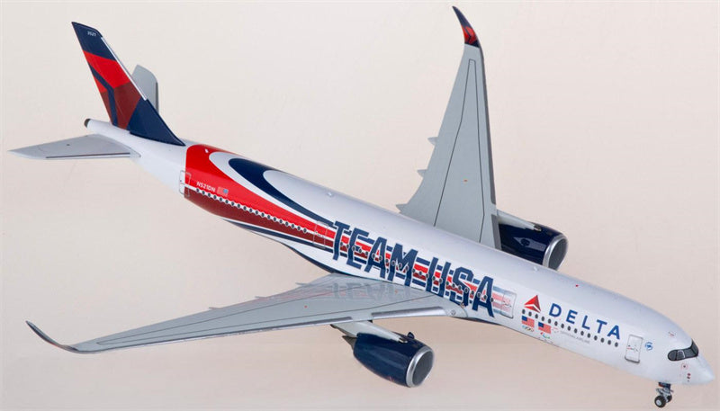 NG Models Delta Air Lines Airbus A350-900 N521DN 1:400 Aircraft Pre-built  Airliner Model Display