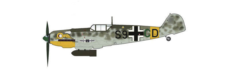 HOBBY MASTER BF 109E-7B III./SKG 210 Russia 1941 1/48 Aircraft Pre-built Model