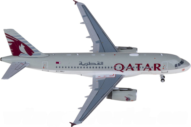 NG Models Qatar Amiri Flight ACJ for Airbus 319 A7-HHJ 1:400 Aircraft Pre-built Model