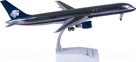 JC Wings Aeromexico for Boeing 757-200 N490AM 1:200 Airplane Pre-built Airliner Model Display
