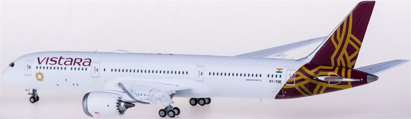 JC Wings Vistara Boeing 787-9 Dreamliner VT-TSE 1:400 Diecast Model view 2